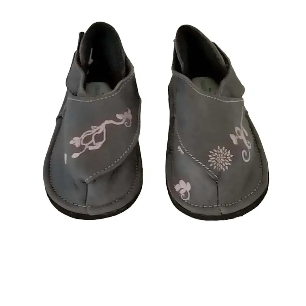 Baby Girl Scooter Bees Leather Walking Moccasins